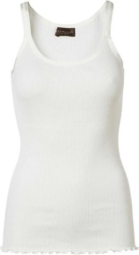 Rosemunde Shirt voor eronder Babette Silk Top edel satijnen band aan de ronde hals - Foto 2