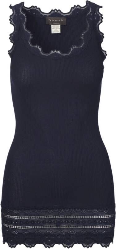 Rosemunde Sleeveless Tops Blauw Dames