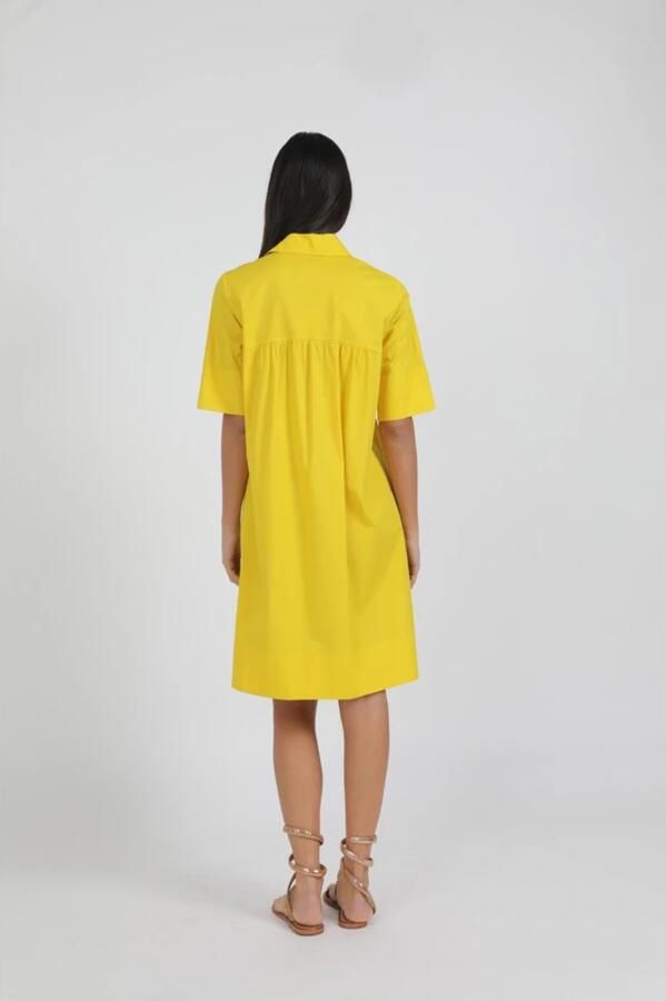 Rosso35 Stijlvolle Jurk Yellow Dames - Foto 4