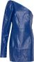 Rotate Birger Christensen One-Shoulder Jurk Blue Dames - Thumbnail 1
