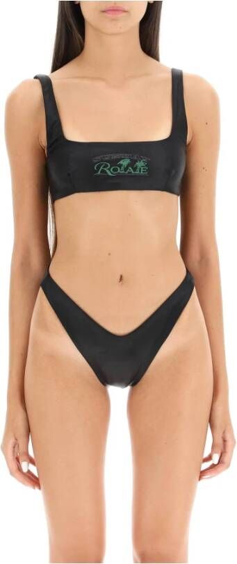 Rotate Birger Christensen Pearla Bikini Set Black Dames