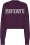 Rotate Birger Christensen Bordeaux Sweaters Stijlvolle Collectie Red Dames - Thumbnail 1