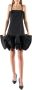 Rotate Birger Christensen Zwarte polyester leiza mini -jurk Zwart Dames - Thumbnail 1