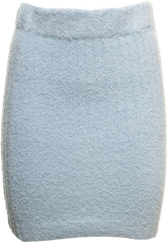 Rotate Birger Christensen Kristinia Kayo Rok Slim Fit Blue Dames