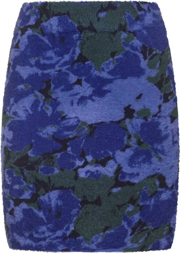 Rotate Birger Christensen Korte rok Blauw Dames