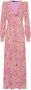 Rotate Birger Christensen Maxi Dresses Roze Dames - Thumbnail 1