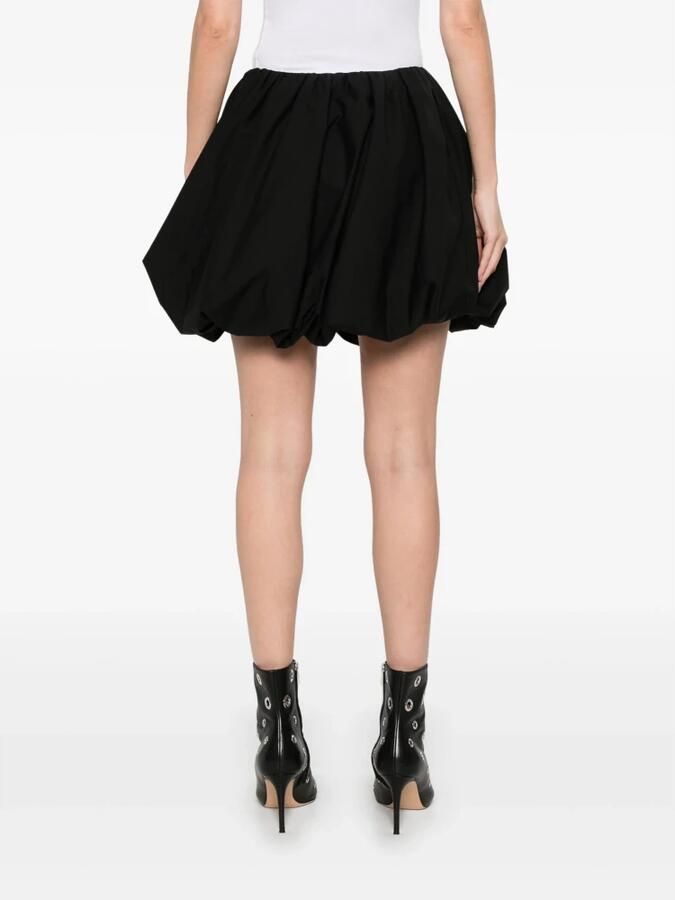 Rotate Birger Christensen Ballon Rok Zwart Elastische Taille Black Dames - Foto 4