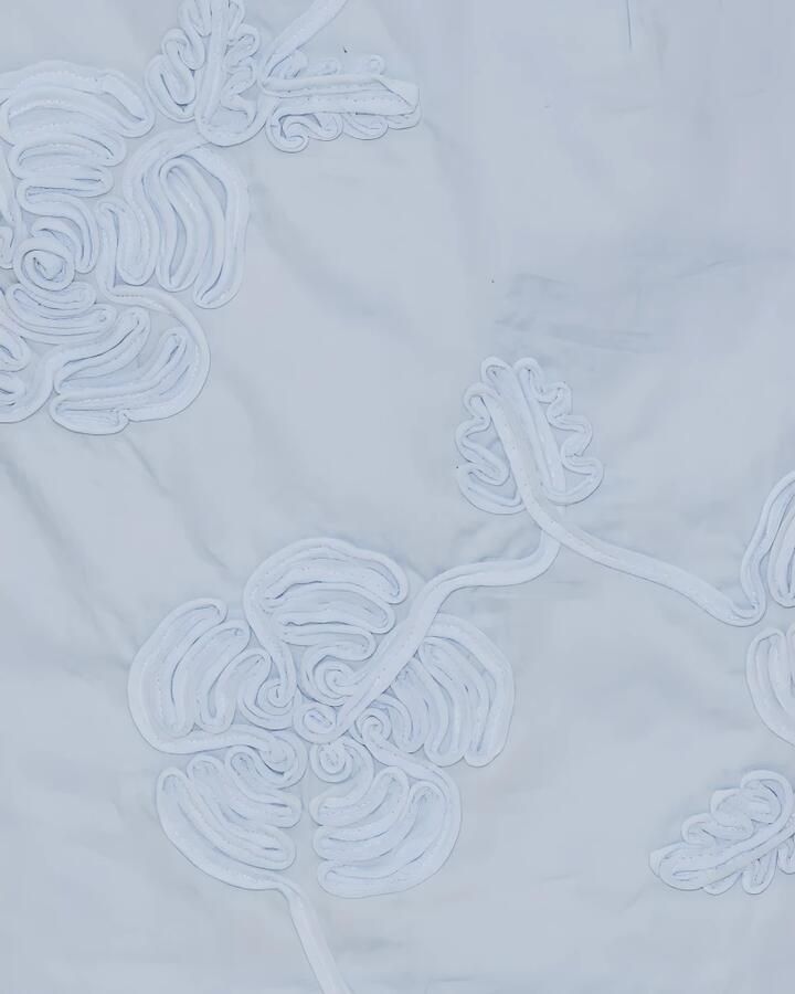 Rotate Birger Christensen Bloemen geborduurde minirok Blue Dames - Foto 3