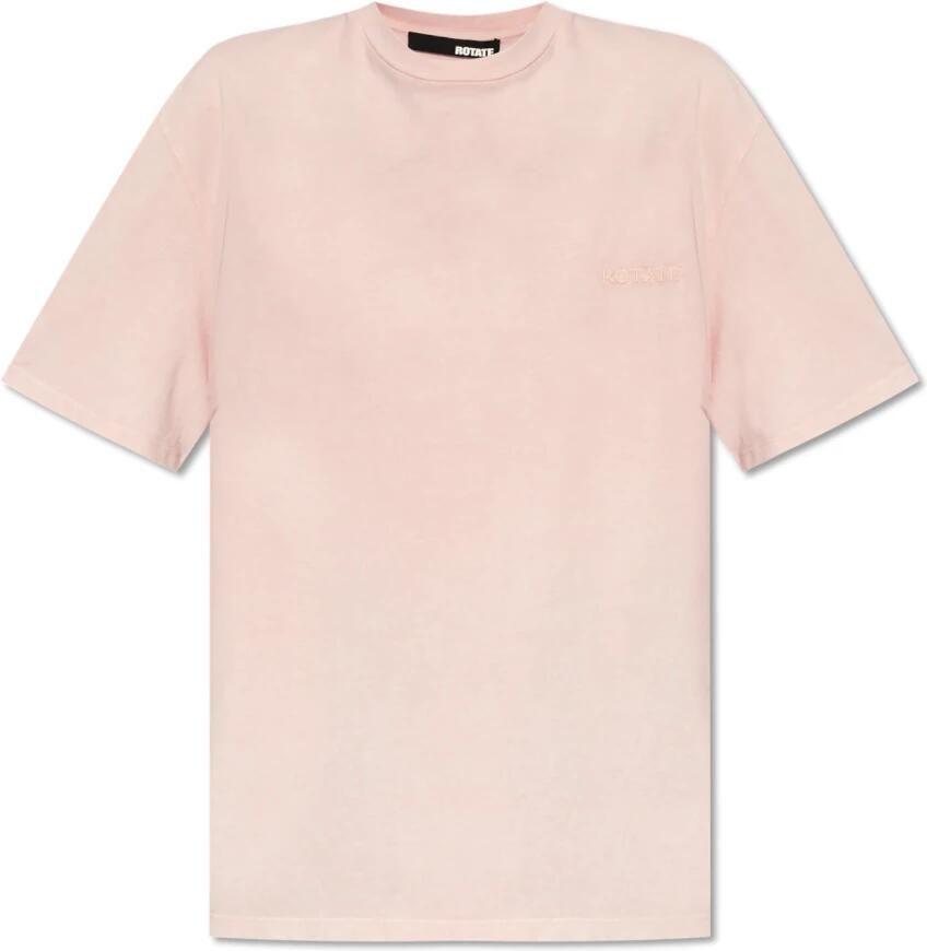 Rotate Birger Christensen Lingerie-stijl shorts Pink Dames