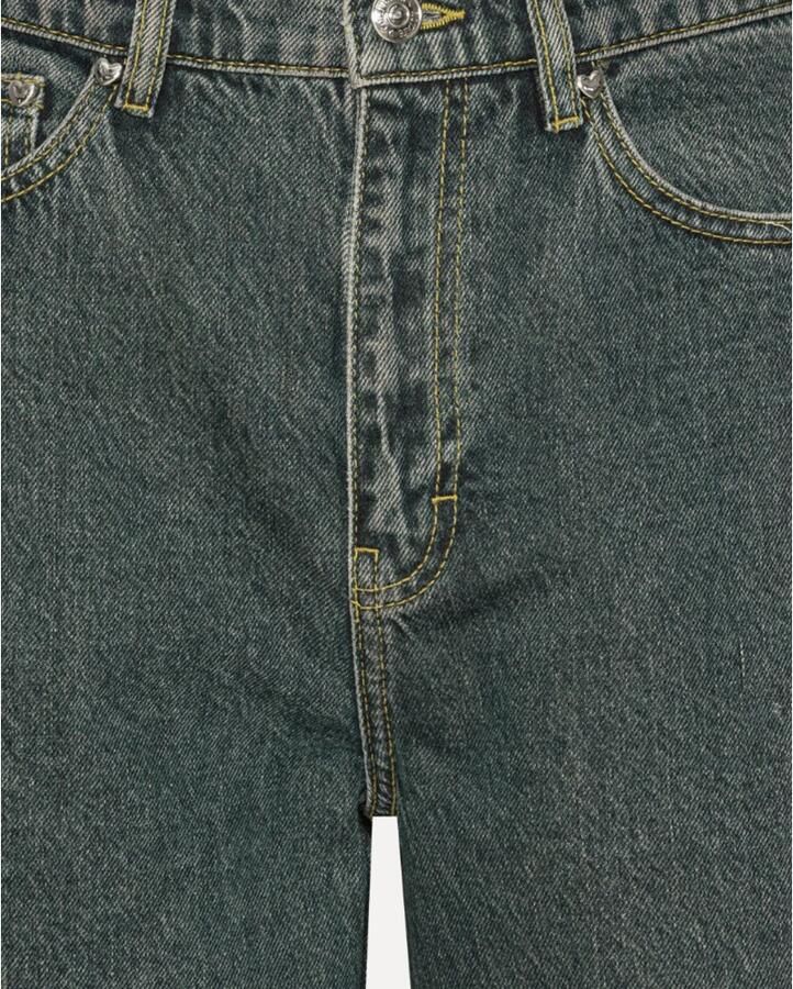 Rotate Birger Christensen Straight Fit Katoenen Jeans Blue Dames - Foto 2