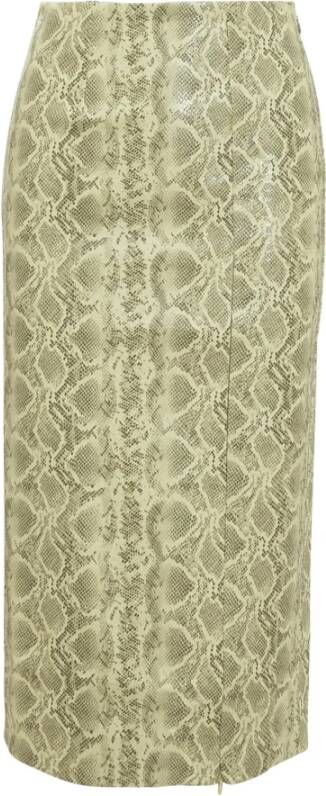Rotate Birger Christensen Skirt Geel Dames