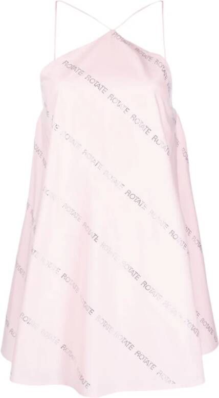Rotate Birger Christensen Summer Dresses Roze Dames