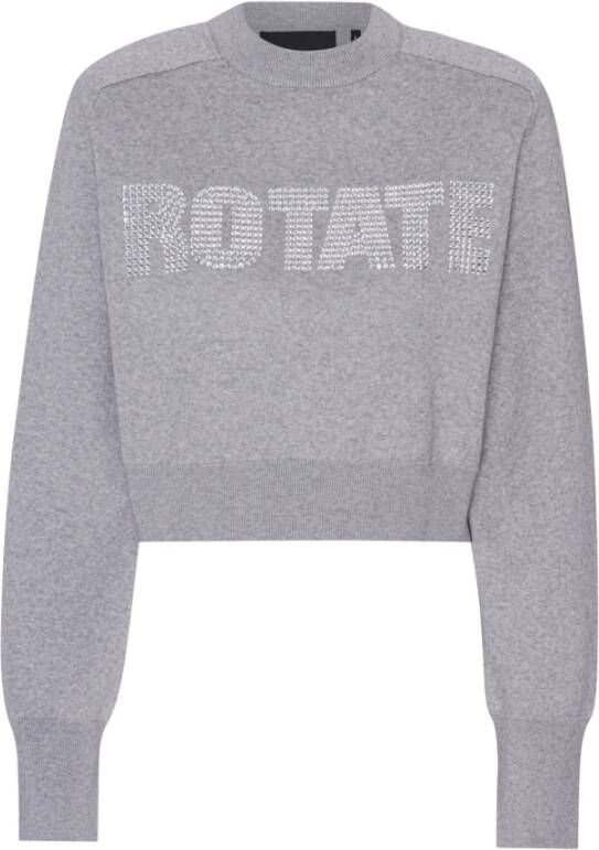 Rotate Birger Christensen Sweatshirt Grijs Dames