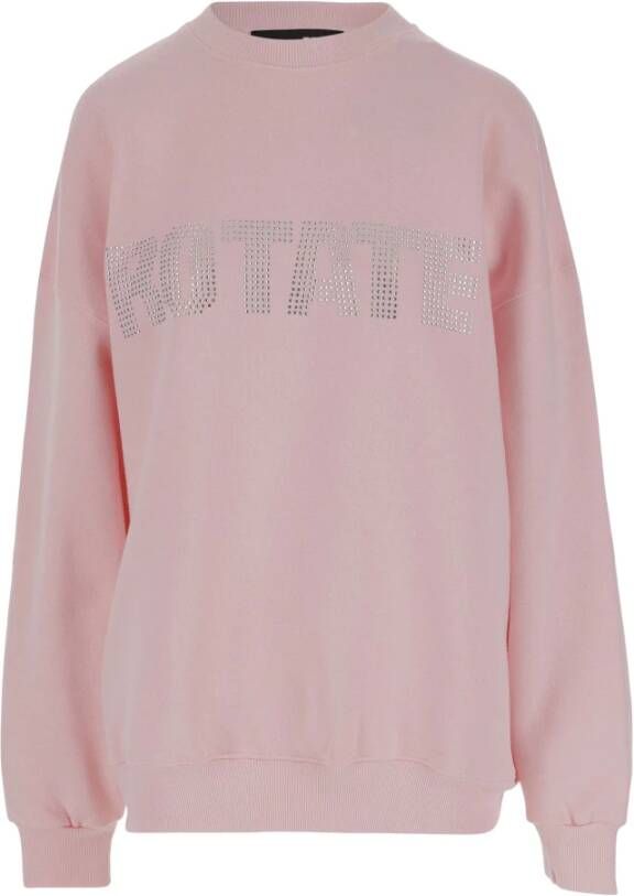 Rotate Birger Christensen Sweatshirt Hoodies Roze Dames