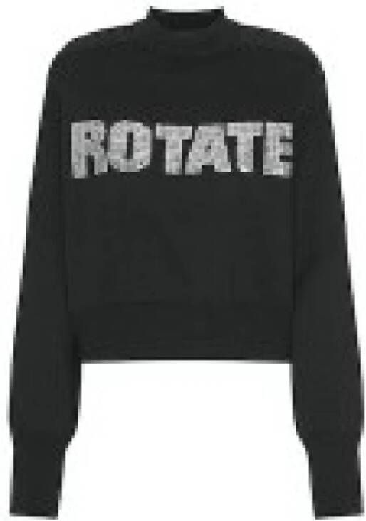 Rotate Birger Christensen Sweatshirt Zwart Dames