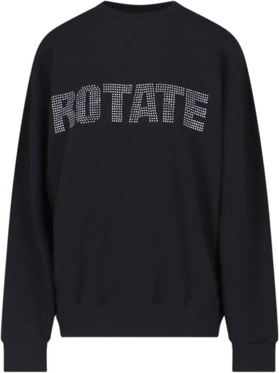 Rotate Birger Christensen Sweatshirt Zwart Dames