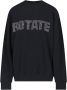 Rotate Birger Christensen Zwart Oversized Logo Sweatshirt Black Dames - Thumbnail 1