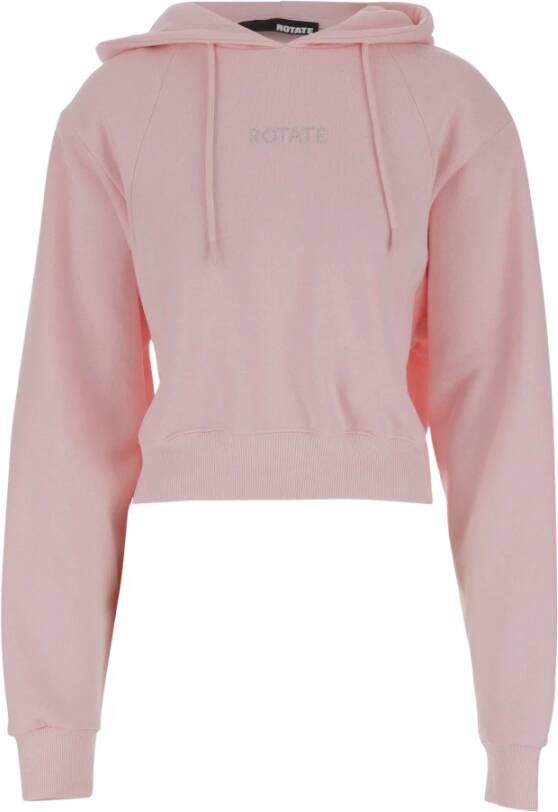 Rotate Birger Christensen Sweatshirts & Hoodies Pink Dames
