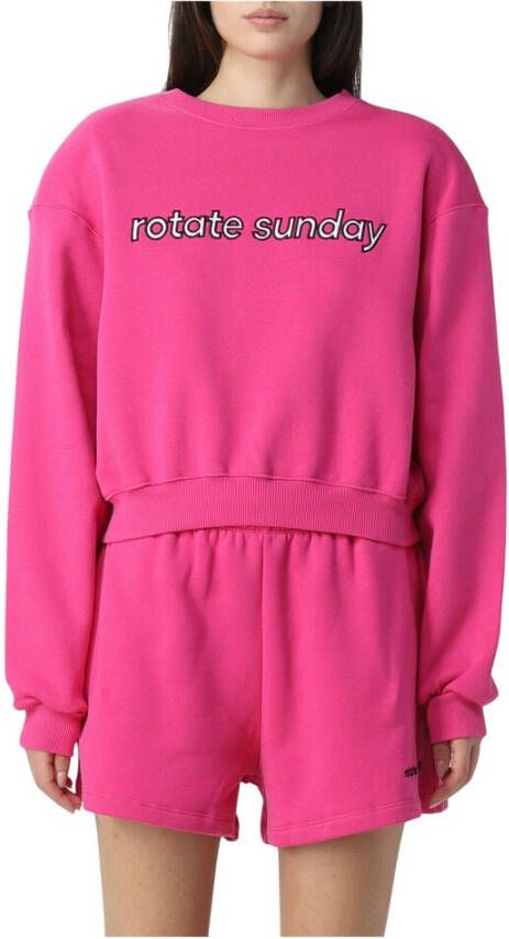 Rotate Birger Christensen Sweatshirt Purple Dames