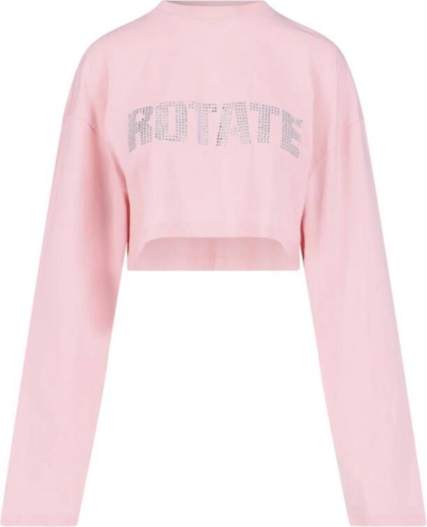 Rotate Birger Christensen Roze Stijlvolle Jurk Pink Dames