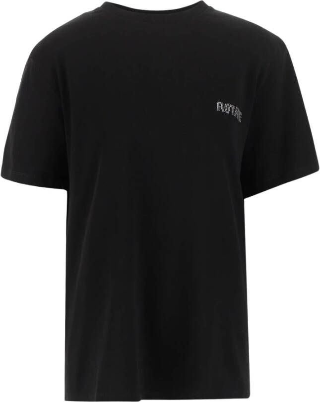 Rotate Birger Christensen T-Shirts Zwart Dames