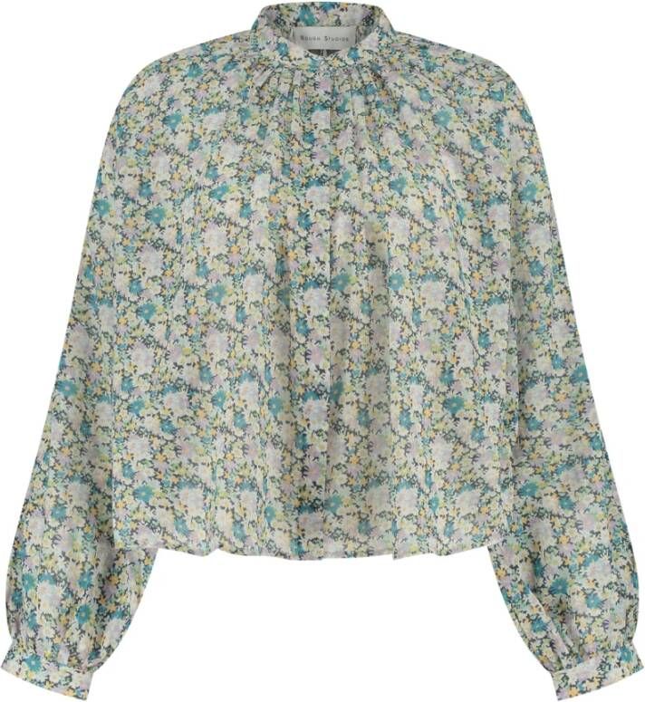Rough Studios Tessa Blouse Blauw Dames