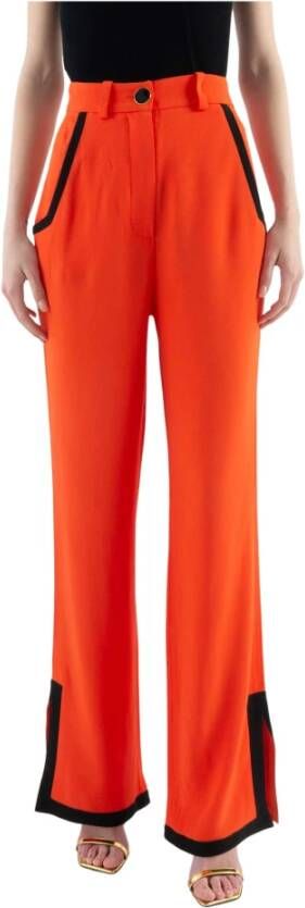 Rowen Rose Suit Trousers Oranje Dames