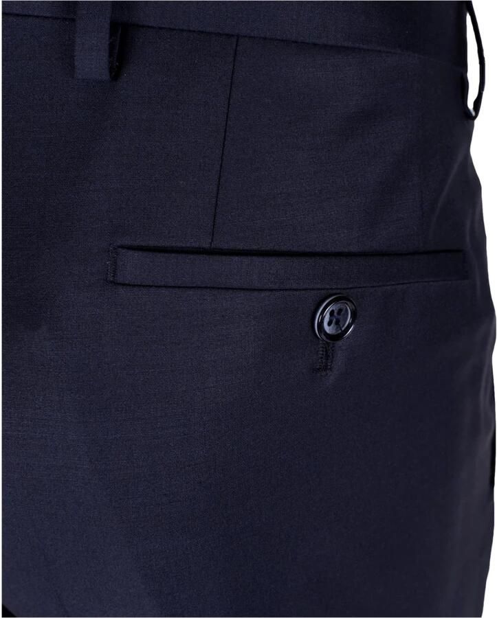 ROY Robson Blauwe Slim Fit Herenbroek Blue Heren