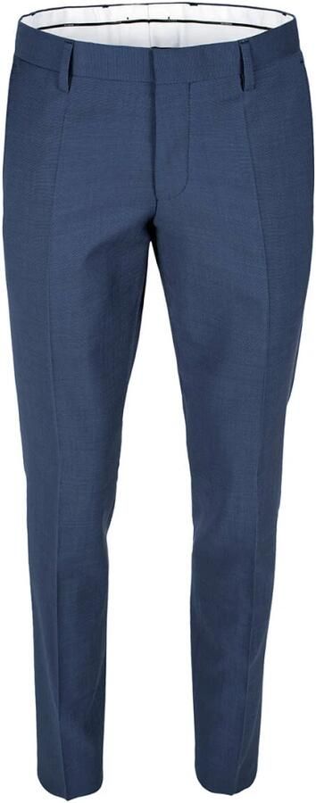 Roy Robson Regular fit pantalon met persplooien - Foto 6