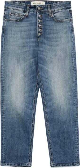 Roy Roger's Skinny jeans Blauw Dames