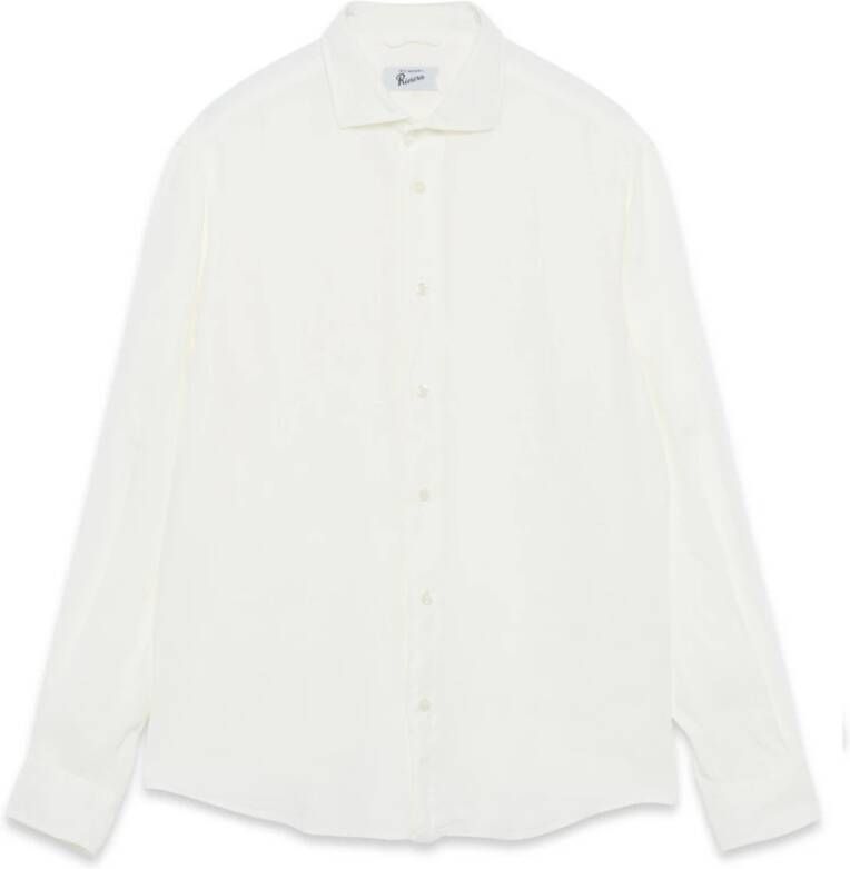 Roy Roger's Casual overhemd White Heren