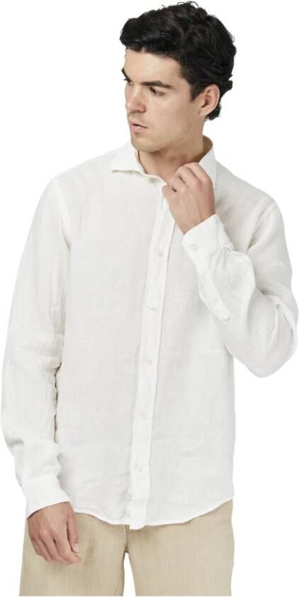 Roy Roger's Casual overhemd White Heren