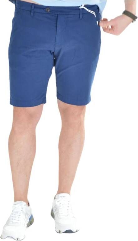 Roy Roger's Casual Shorts Blauw Heren