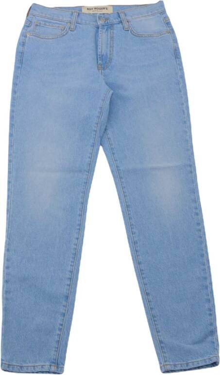 Roy Roger's Cate High Jeans P22Rnd206D479A123 Blauw Dames