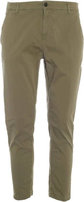 Roy Roger's Chinos Groen Heren