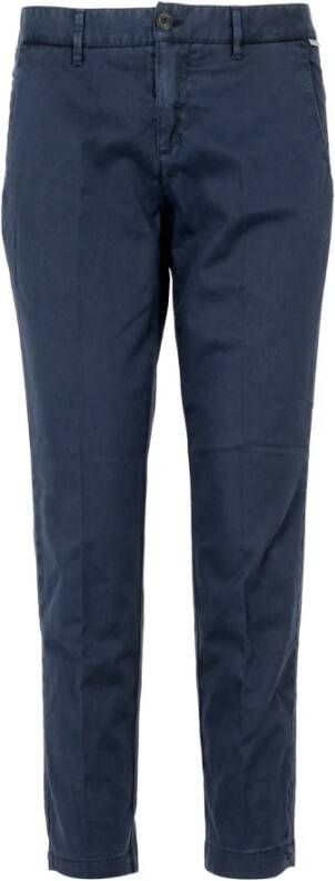 Roy Roger's Cropped Trousers Blauw Dames