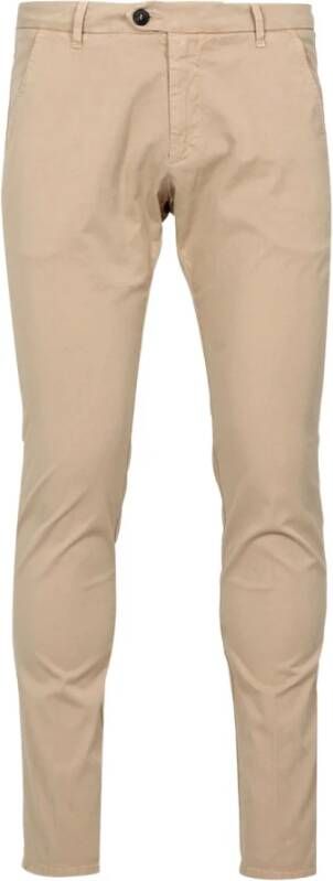 Roy Roger's Cropped Trousers Bruin Heren