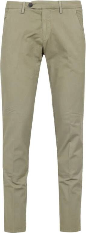 Roy Roger's Cropped Trousers Groen Heren