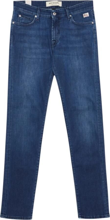Roy Roger's Denim Broek Elite Zacht Elastisch Blue Heren