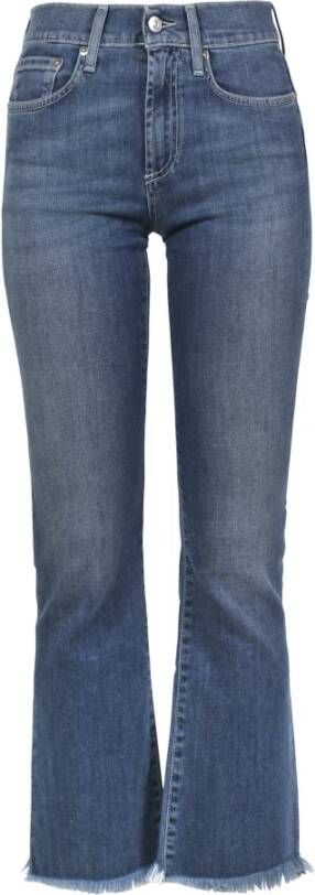 Roy Roger's Flared Jeans Blauw Dames