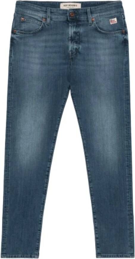 Roy Roger's Stijlvolle Blauwe Denim Jeans Blue Heren