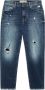 Roy Roger's Jeans in medium gewassen denim met distressed details en wortelsnit Blauw Heren - Thumbnail 1