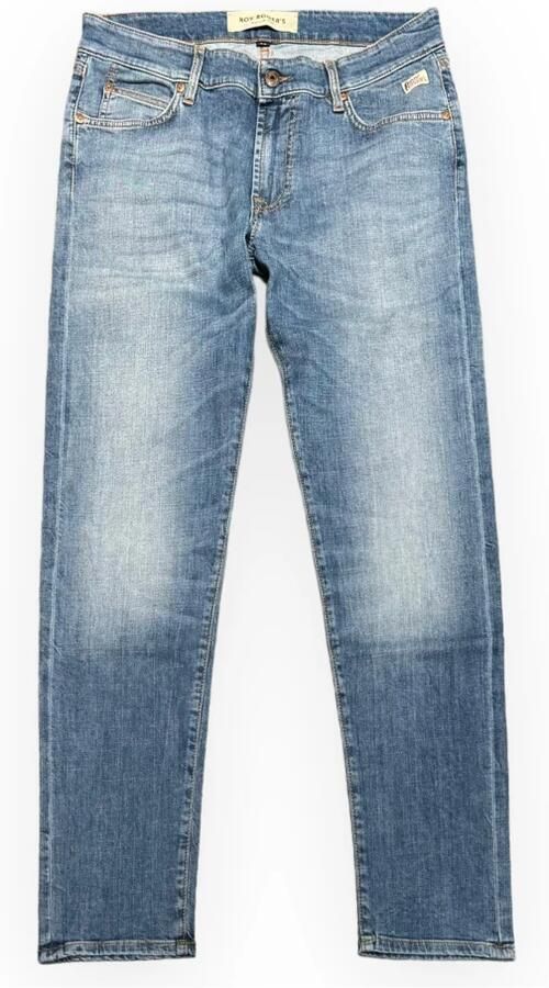 Roy Roger's Klassieke Denim Jeans voor Mannen Blue Heren
