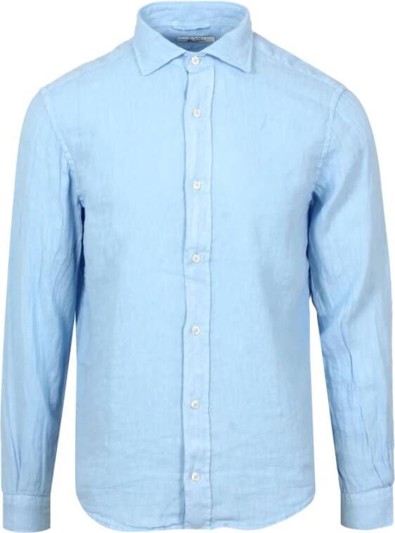 Roy Roger's Overhemd Blauw Heren