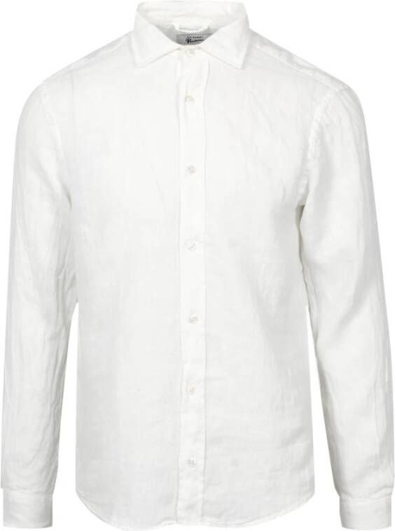 Roy Roger's Overhemd White Heren