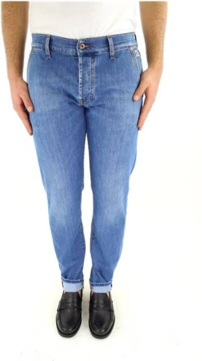 Roy Roger's Skinny Jeans Blauw Heren