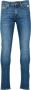 Roy Roger's Slim Fit Denim Jeans met Medium Wassing Blauw Heren - Thumbnail 1