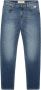 Roy Roger's Slim Fit Denim Jeans met Medium Wassing Blauw Heren - Thumbnail 1