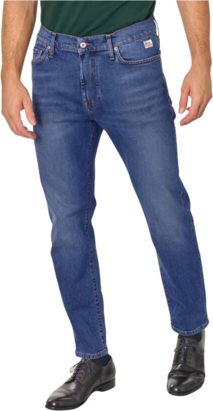 Roy Roger's Slim-fit jeans Blauw Heren