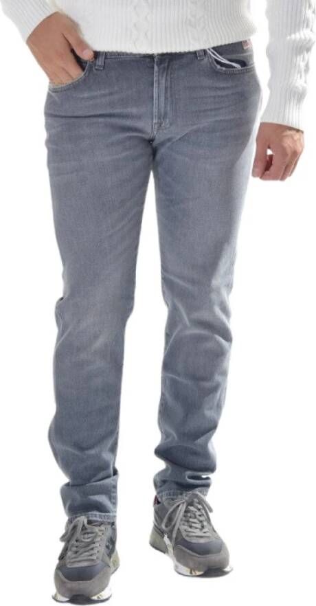 Roy Roger's Slim-fit jeans Grijs Heren